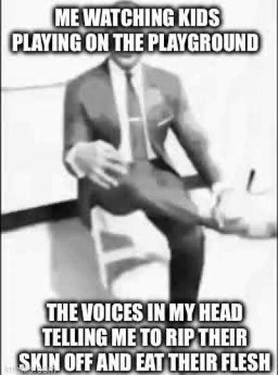 I SHOULD DO THAT THE VOICES TELL ME TO DO SO