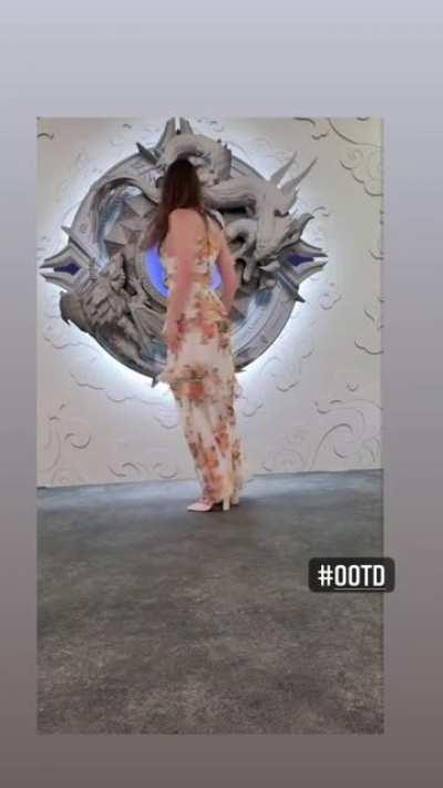 She went for it afterall