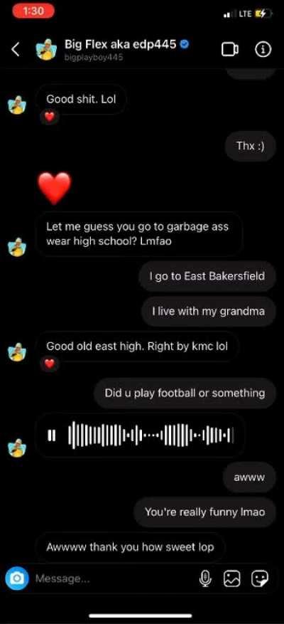 EDP445 chatlogs with voice message audios