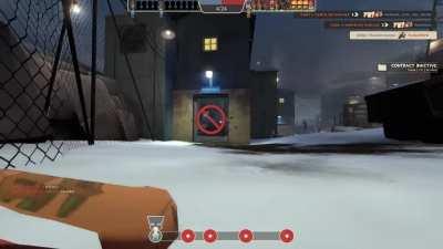 Can someone please explain to me what happened in this clip? I was headshot by a pyro?