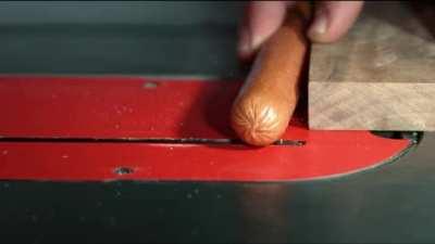 This Sawstop saw in action with Slow-Mo behind the scenes