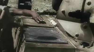 Who wants to eat the tank-cooked egg? There is no sound.