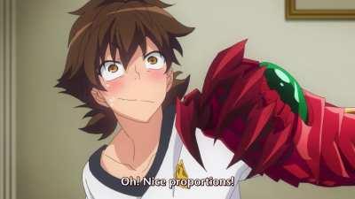 Embarrassed Rossweisse [High School DxD]