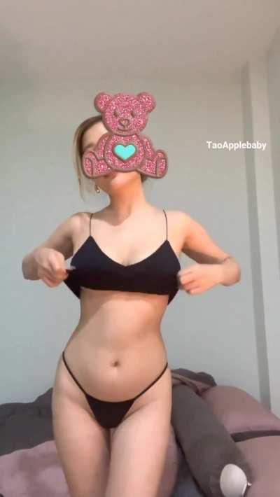 Would you let me drop my young Korean mel🍈ns on your face? 😛