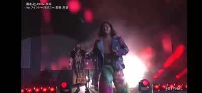 [NJPW G1 Climax 35] The former LIJ aura farming during their entrance