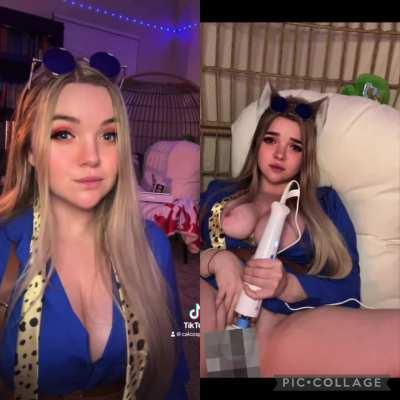 Tiktok vs Reddit female Nanami by Calcosplay