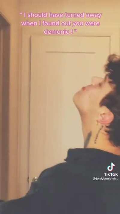 He genuinely makes me nervous.