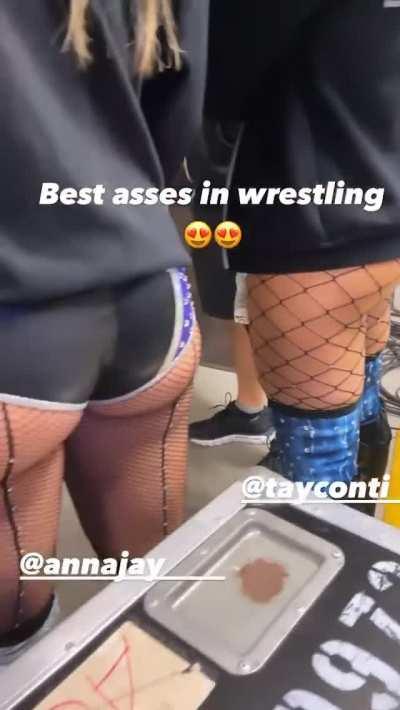 Tay Conti and Anna Jay