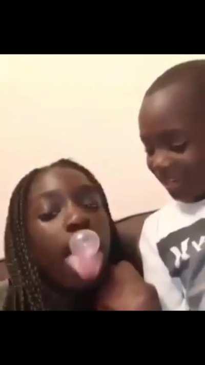 Little devil doin his thing