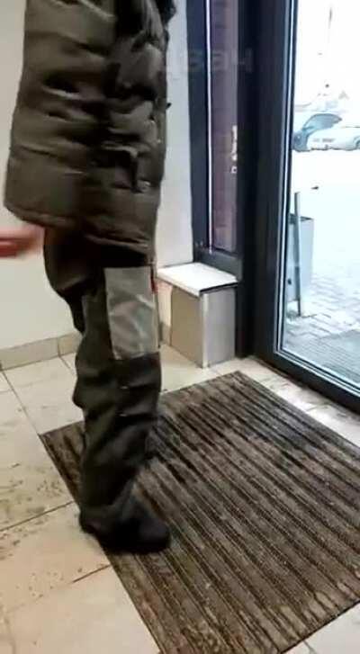 Glass door? No problem.