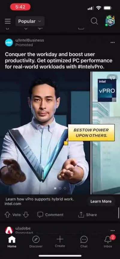 Out of 64 posts, 60 of them are adds. Reddit are you broken?