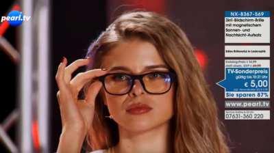 Diana flirting with camera 