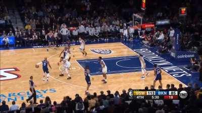 [Highlight] Barclays Center wants Curry to shoot