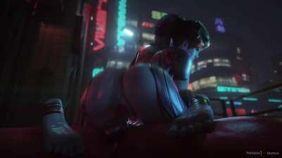 Widowmaker riding (VG Erotica)