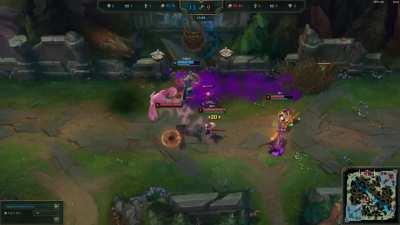 One of my best Singed outplays (3v1)