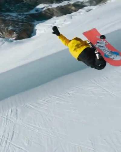 Danny Davis filmed by Holler FPV with GoPro HERO10 in Saas-Fee, Switzerland yesterday.