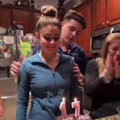 Wrong timing and here goes burning candle right into the eyes