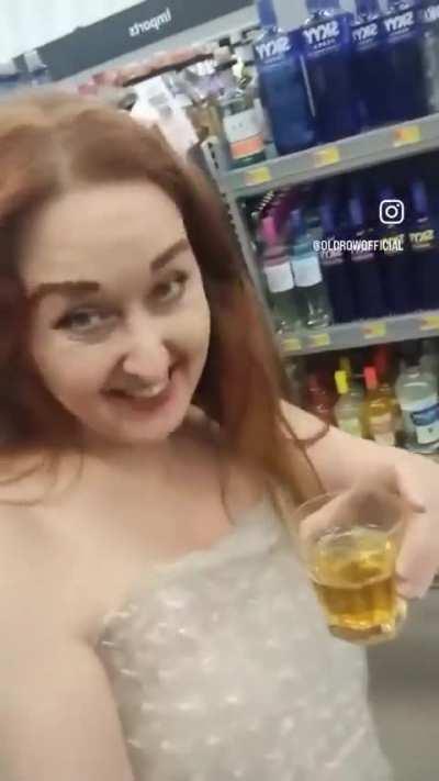 tequila and bubble wrap day at walmart