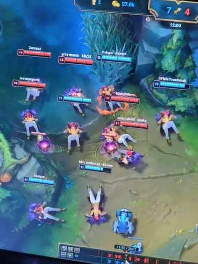 Everyone coincidentally chose Sett in a game of One for All, and....