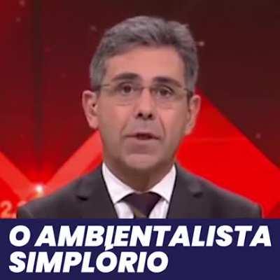 O Portuga mandando as verdades que os ecochatos não querem ouvir.