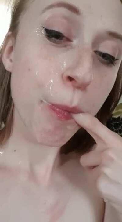 Cum is my favourite food