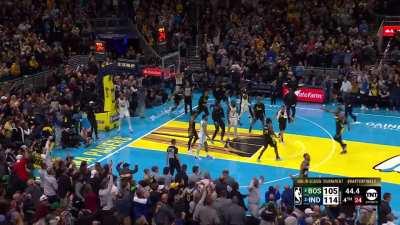 [Highlight] Aaron Nesmith’s dunk has the Indiana crowd going crazy