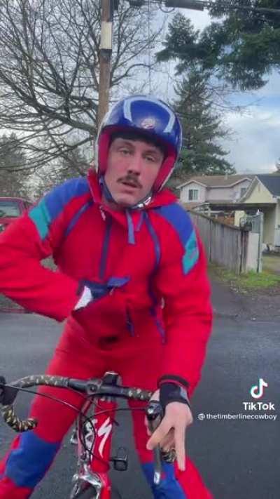 When you pass someone on an e-bike