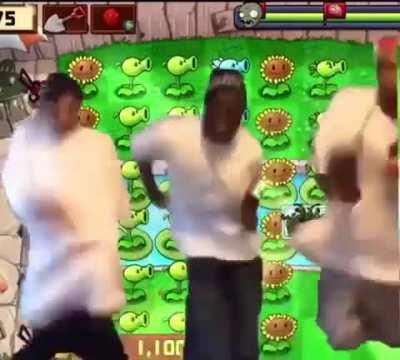 Me and the boys getting a new plant