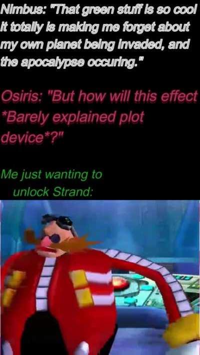 Me during every Lightfall cutscene.