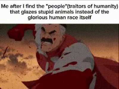 Idc if it's 100 gorillas or whatever, it still ain't beating one human