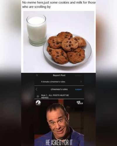 I’m sorry but you left me no choice