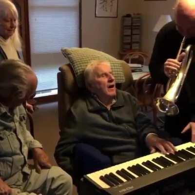 Grandpa remembering his early days