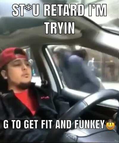 Leave me alone du*mb bitch