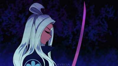 I’ve never really animated before so this was quite a challenge! I’m happy with how it turned out though CX (Twitter: @Valkyreia2, IG: @valkyreia_arts)