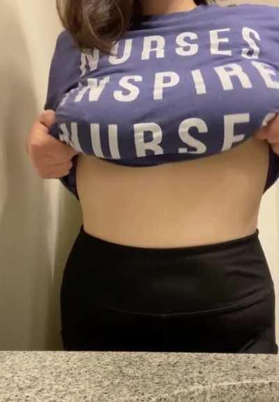 Masks on, tits dropping 😜🤙🏼 [oc]