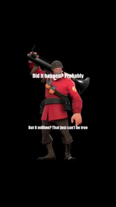 Soldier Denies the Holocaust