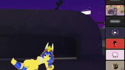 Don't Skateboard while playing VR Chat!