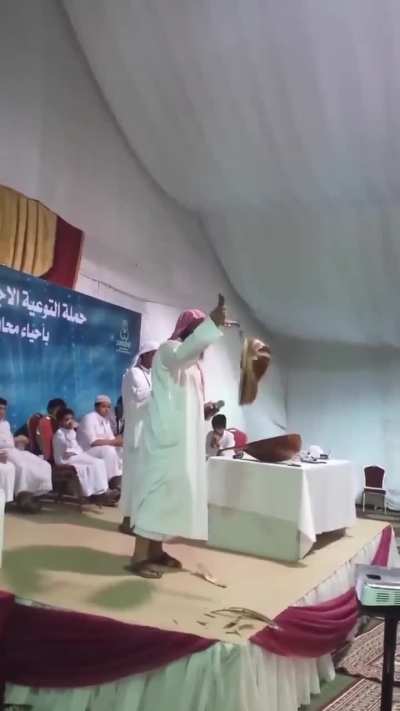 Destroying a musical instrument (Oud), cause music is haram.