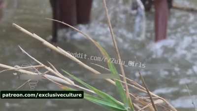 Traditional river bath