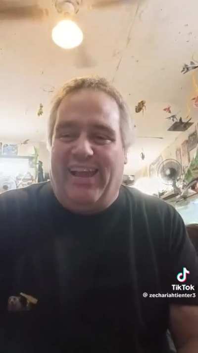 This is his Jurassic world and we’re just living in it