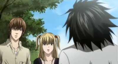 Least homoerotic death note moment