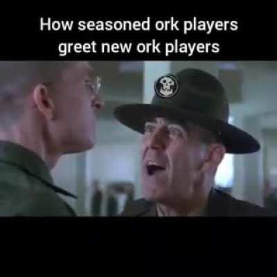 Orks meeting orks