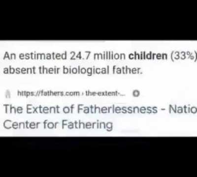 I dream of having a father