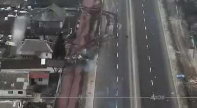 Incoming Russia'n convoy got smashed at eastern entrance of Kyiv