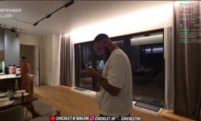 We see you in the background