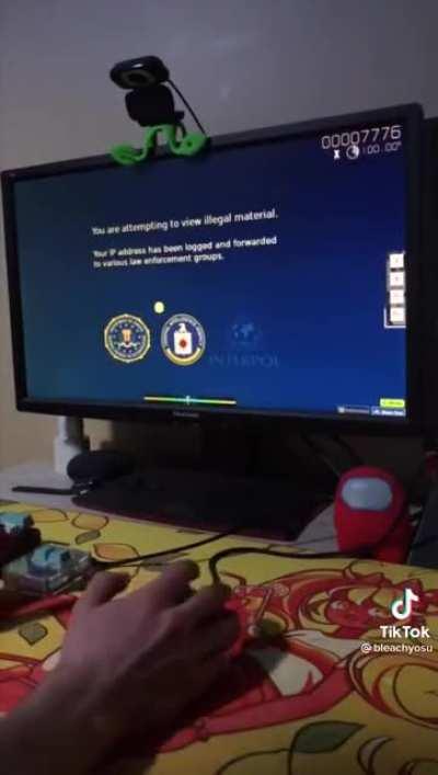 Ohhh no the FBI is comming