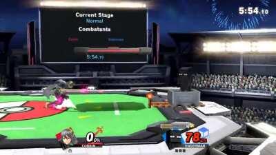 Got kicked out of the arena immediately after.