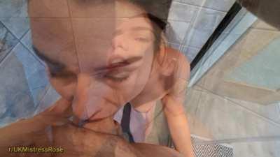 Hairjob with a huge load!!