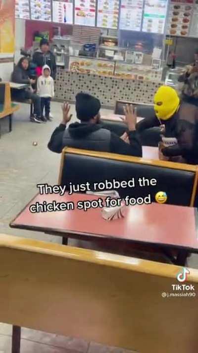 Stealing people’s food