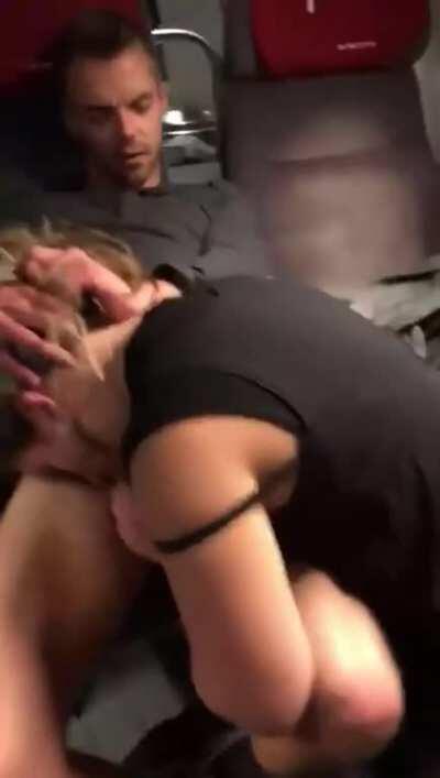 first class service in swiss trains NSFW [gif]